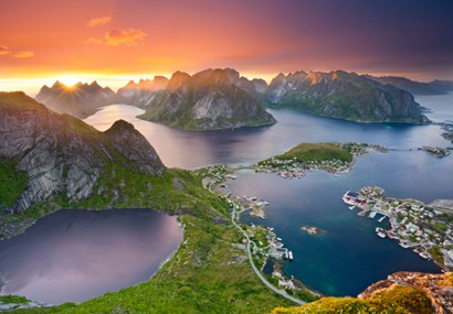 Lofoten Islands await on Norway Cruises