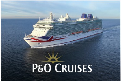P&O Cruises UK at Sea