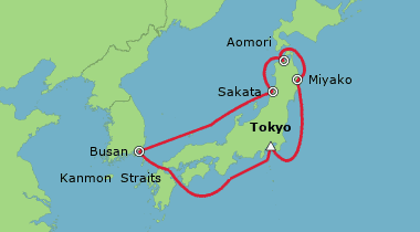 circumnavigate japan