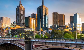 View of Melbourne Cityscape