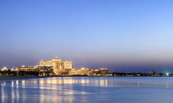 Abu Dhabi City Skyline United Arab Emirates