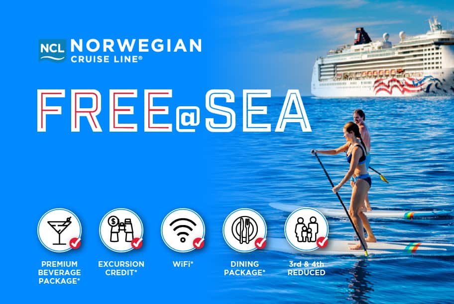 Norwegian's Free at Sea Sale Hawaii Cruise Guru