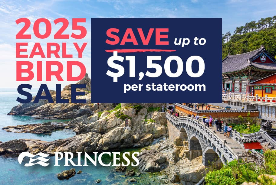 Princess 2025 Earlybird Sale Asia Cruises Cruise Guru