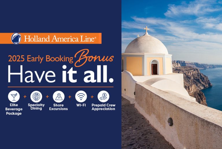 Holland America Cruises 2024, 2025 Holland America Line