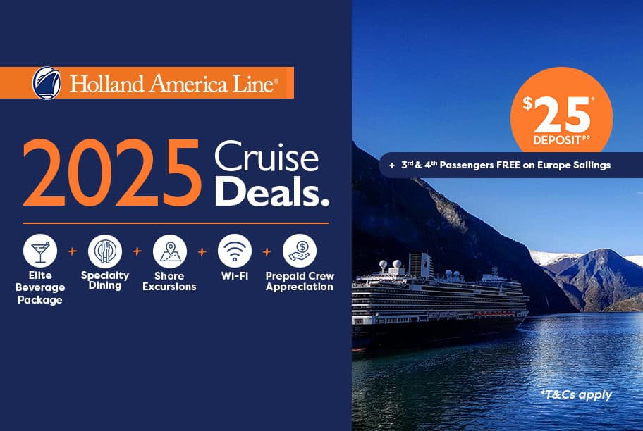 Holland America Europe 2025 Cruises on Sale Cruise Guru