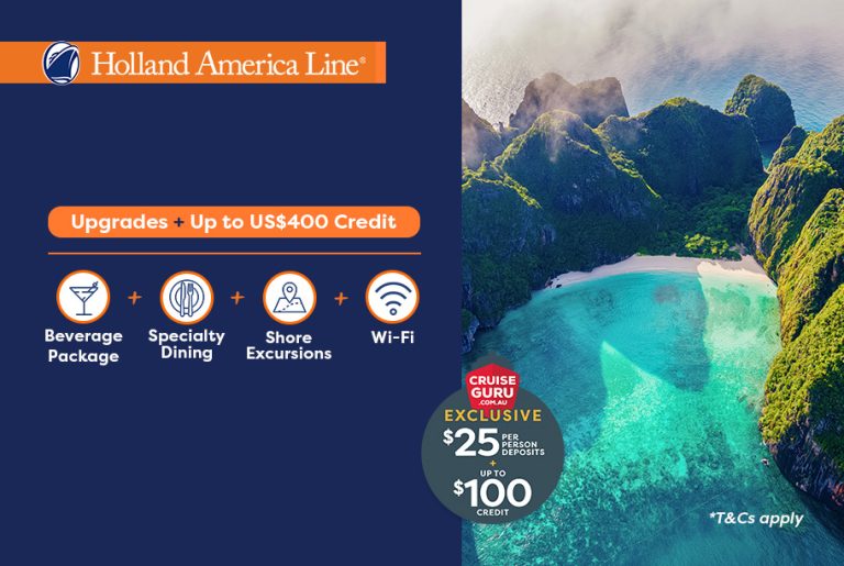 Holland America Cruises 2025, 2026 Holland America Line