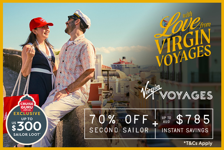 Virgin Voyages - Up to 70% Off 2nd Sailor + Instant Savings of up to $785