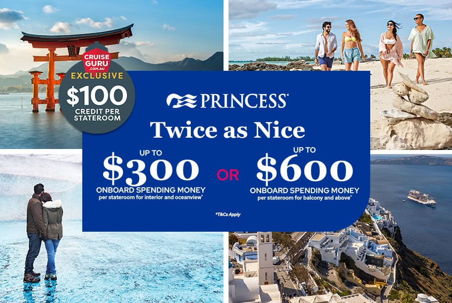 Princess Cruises Twice as Nice Worldwide