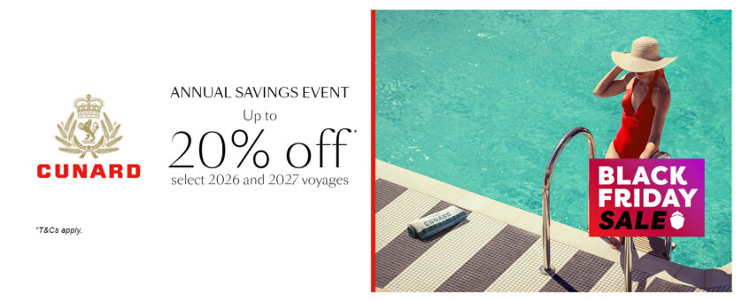 Cunard Up to 20% Off