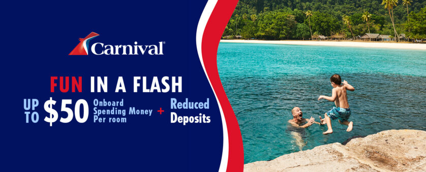 Carnival Cruises Fun In a Flash Sale