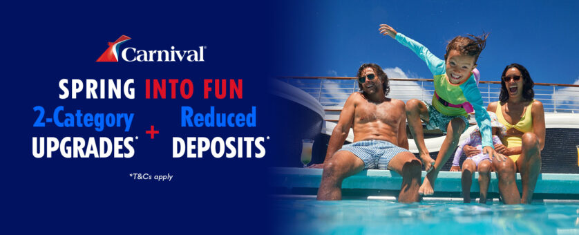 Carnival Cruises Spring Into Fun Sale