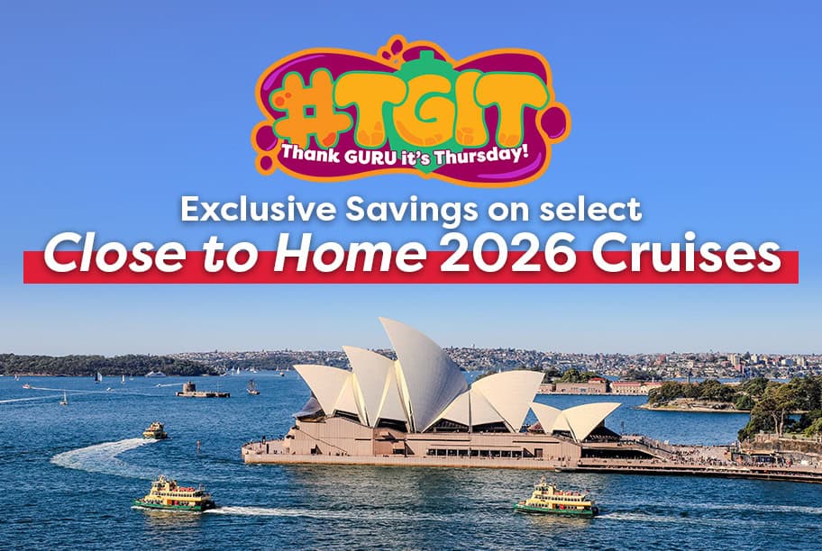 Thank Guru It's Thursday - Great Discounts on Close to Home 2026 Cruises