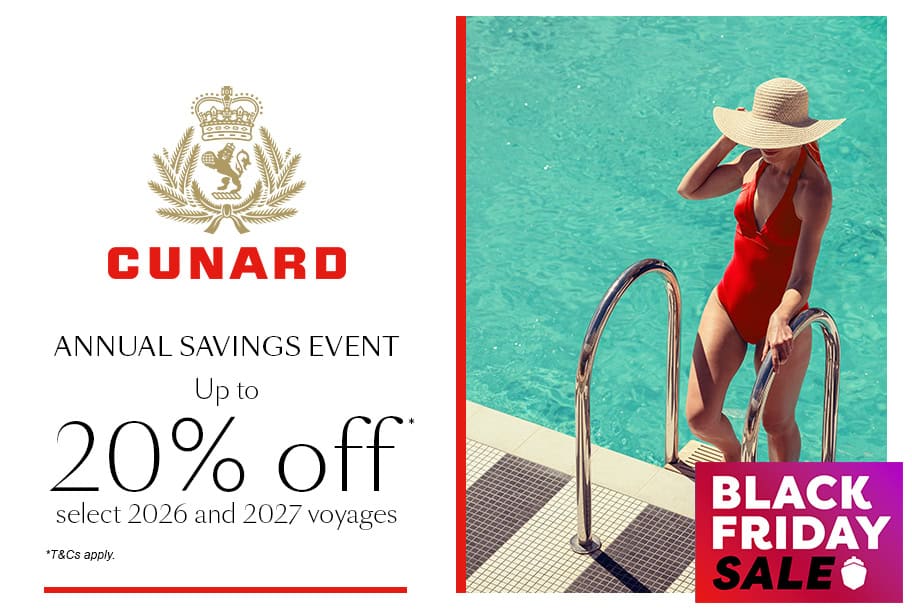Cunard Up to 20% Off