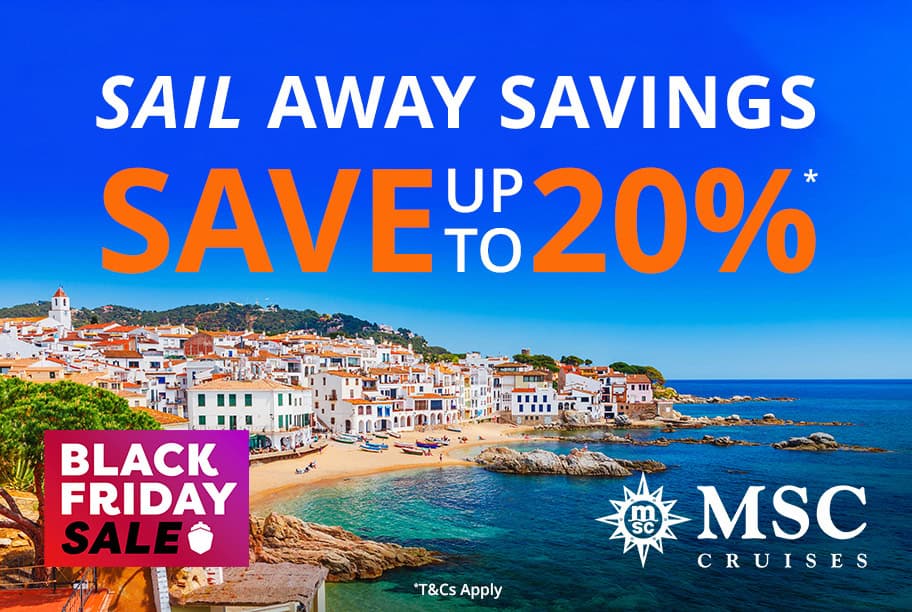 MSC Sail Away Savings Save Up to 20%