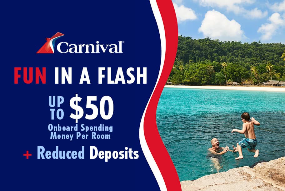 Carnival Cruises Fun In a Flash Sale