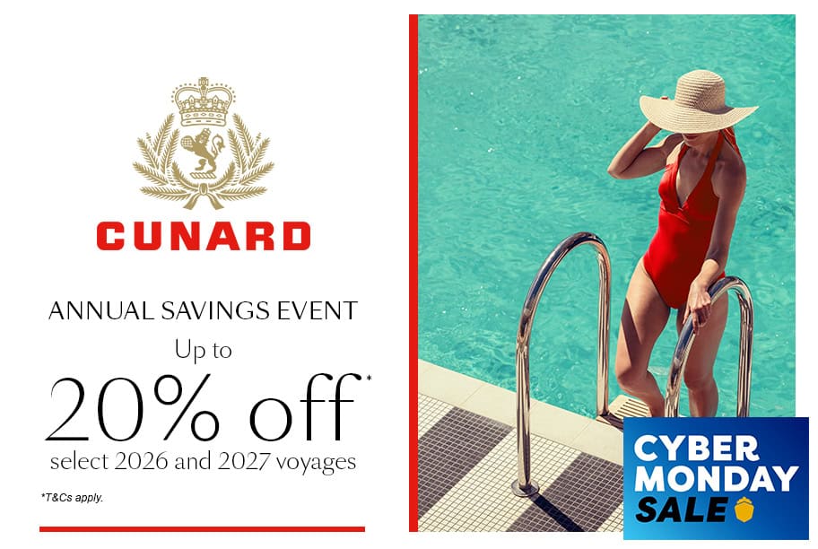 Cunard Up to 20% Off
