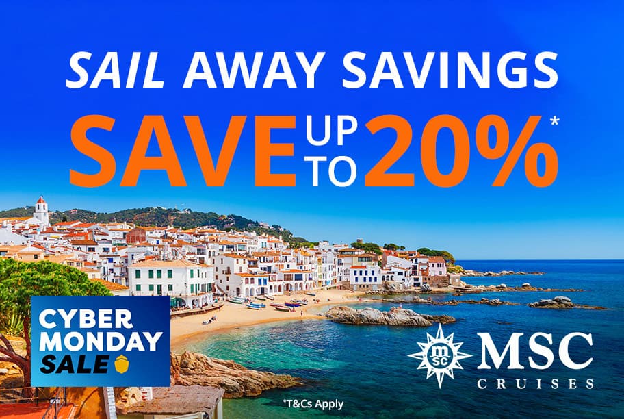 MSC Sail Away Savings Save Up to 20%