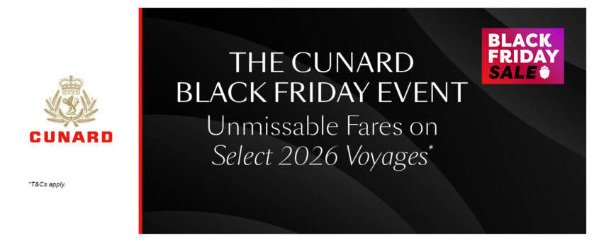 Cunard Black Friday Event