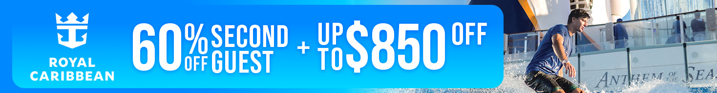 Up to 60% Off 2nd Guest + bonus savings