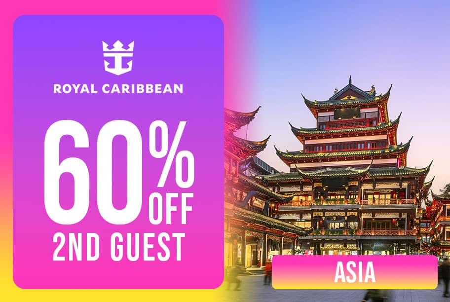 Royal Caribbean - Up to 60% Off 2nd Guest