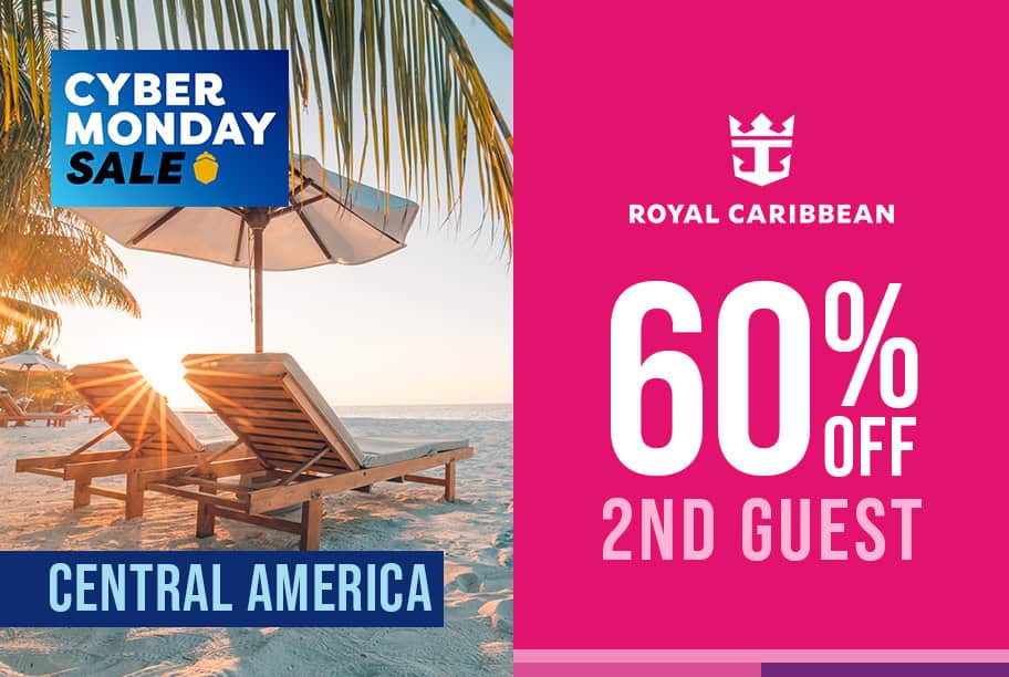 Royal Caribbean - Up to 60% Off 2nd Guest - Cyber Monday Sale