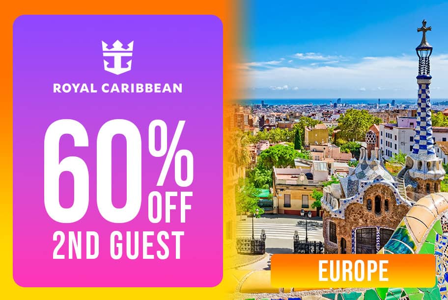Royal Caribbean - Up to 60% Off 2nd Guest