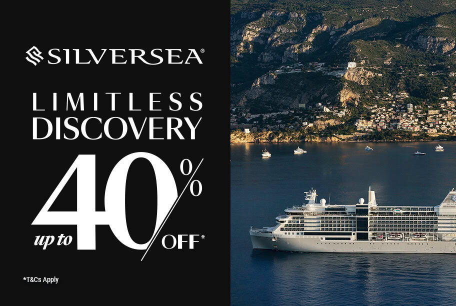 Silverseas Cruises - Limitless Discovery Up to 40% off